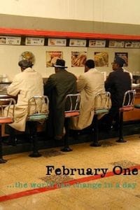 February One: The Story of the Greensboro Four poster